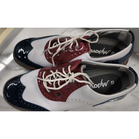 RARE Footjoy 1857 Mens Golf Shoes Exclusive Classics Size 8 - Picture 2 of 10